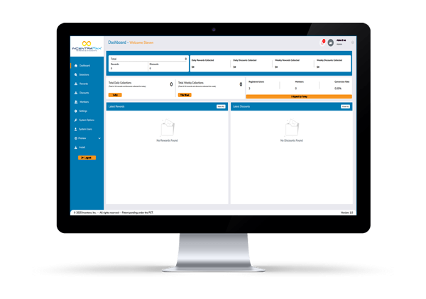 IncentraMax™ Computer Dashboard